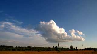 Landscapes. Юсьва, Пермский край. Timelapse (Time lapse)