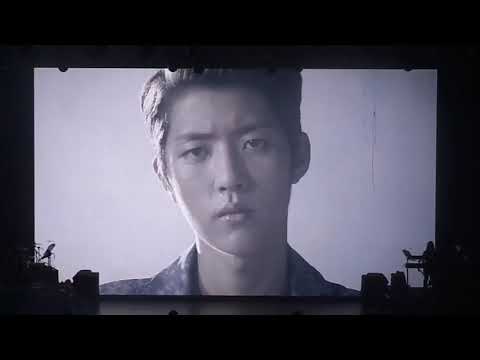 131206 INFINITE - Video Interlude 2 @ One Great Step World Tour Dubai (FanCam)