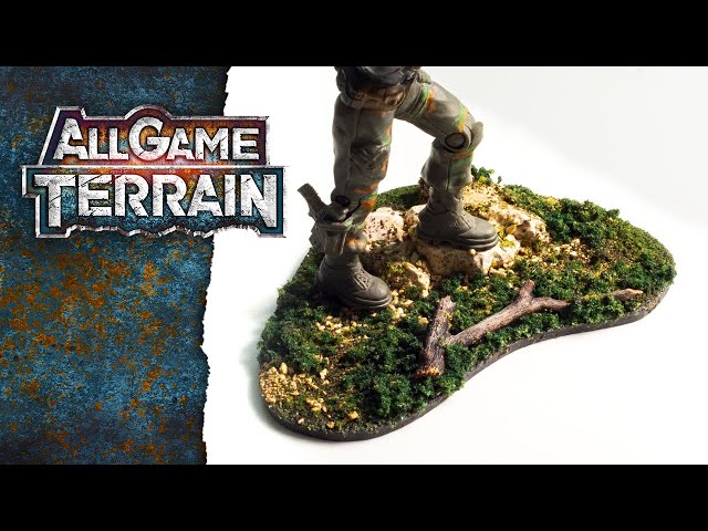 Miniature Basing for ANY Skill Level- Rocky Forest Floor Edition  Video