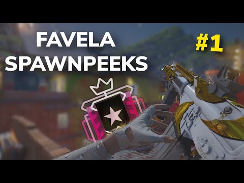 Top FAVELA Spawnpeeks (Tips W Trix) - Rainbow Six Siege