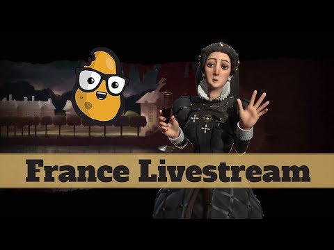 Let's Stream Civ 6 Deity Livestream - Screwing around with mods