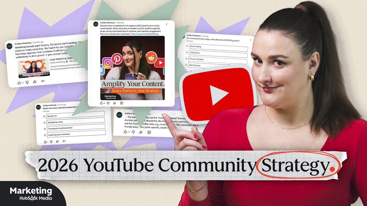 How to Use YouTube Community Tab to Grow Your Business (14-Post Framework)