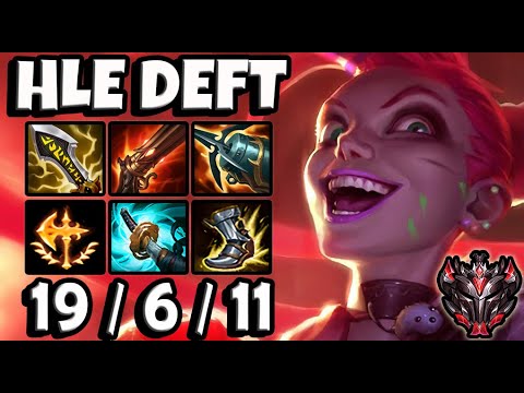 Deft Jinx ADC vs Ezreal - Korea Grandmaster Patch 11.11 ✅