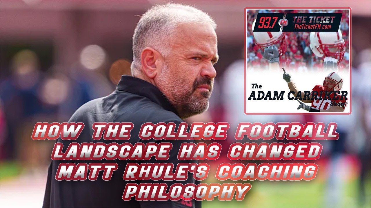 How College Football Landscape has changed Matt Rhule's Coaching Philosophy | The Adam Carriker Show