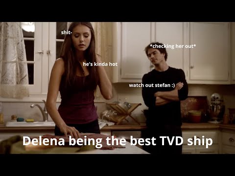 Delena being the best tvd ship for 4 minutes and 24 seconds