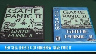 New Sega Genesis & CD Homebrew Game Panic II