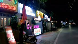 (4k)베트남 하노이 코리아 타운 미딩 밤거리.