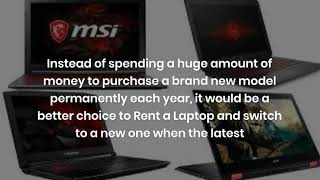 Why Should you Rent a Gaming Laptop in Dubai?