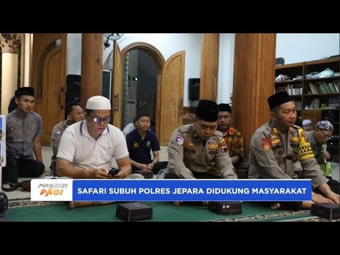 SAFARI SUBUH POLRES JEPARA DIDUKUNG MASYARAKAT