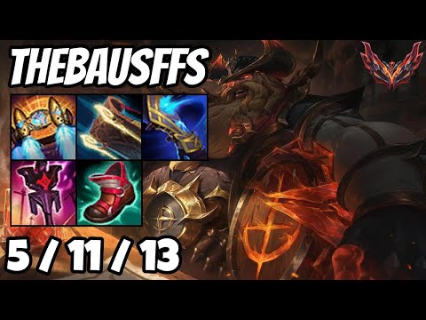 Thebausffs Gragas Support vs Rell 30/11/2025