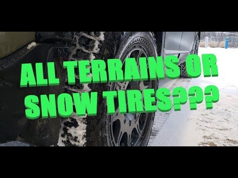 Let's Test Snow Rated All Terrains versus Winter Tires