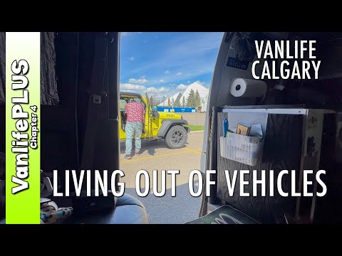 Vanlife Day in the Life in Alberta - How Did it get IN?!