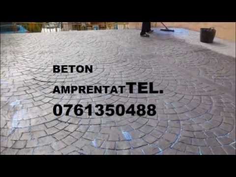 BETON AMPRENTAT DELENI 0761350488 VALCEA