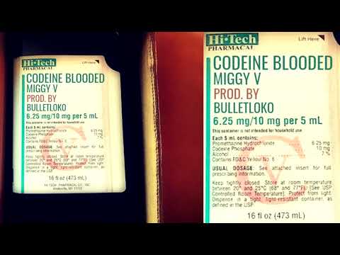 Miggy Vee - Codeine Blooded (p. Bullet Loko)