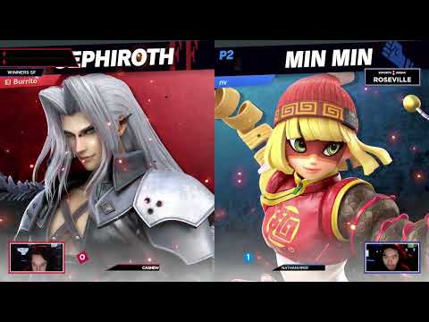 Cashew Armadillo (Sephiroth) vs NathanViper (Min Min) -  Winners SF  - Super Smash Sundays #4