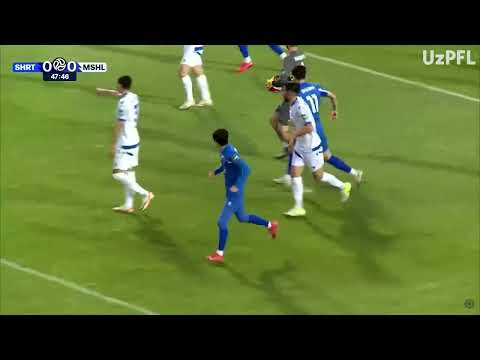 Superliga 6 tur  Sho‘rtan   Mash’al bahsida kiritilgan gol va xavfli vaziyatlar Highlights