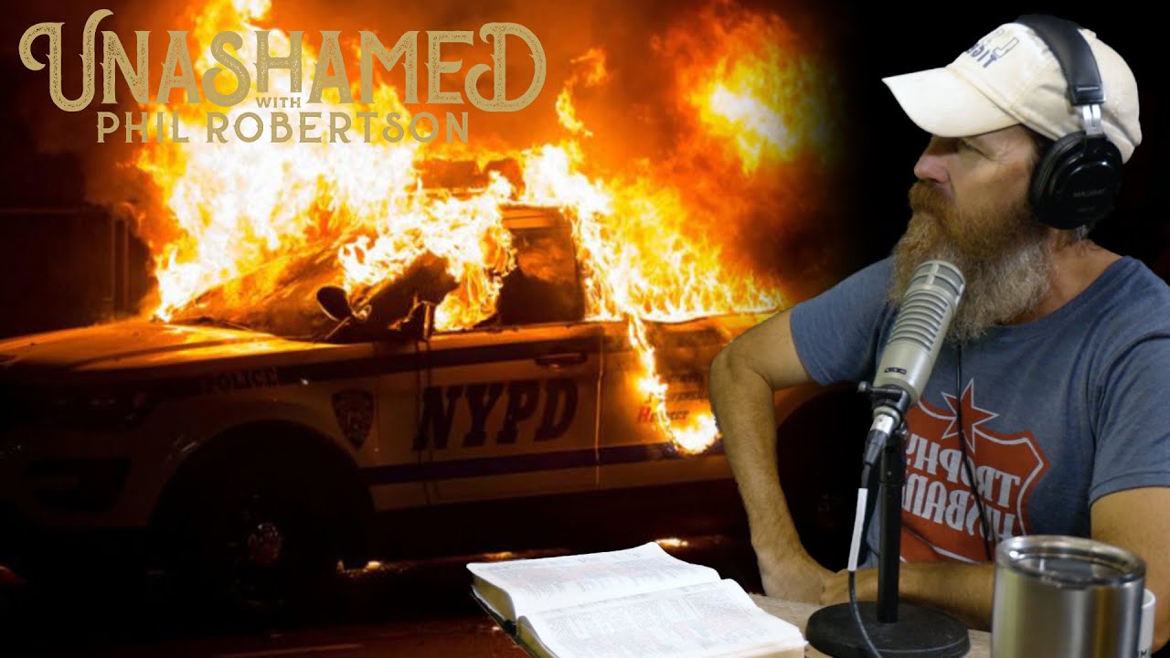 Ep 115 | Jase's Answer to Riots, Phil's Biblical Case for Free Speech & Al's Insurance Company Beef