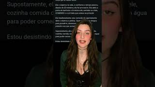 Não recomendo assistir a este vídeo durante as refeições.