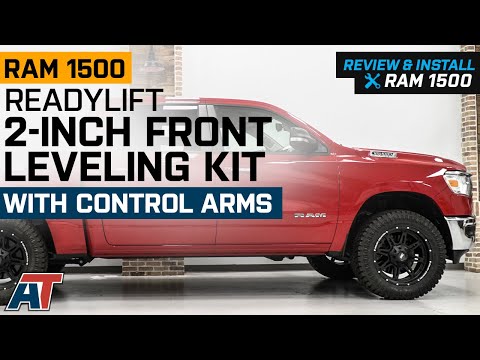 2019-2022 RAM 1500 ReadyLIFT 2-Inch Front Leveling Kit with Tubular Control Arms Review & Install