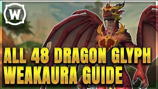 WoW Dragonflight: All 48 Dragonriding Glyphs + Weakaura Guide
