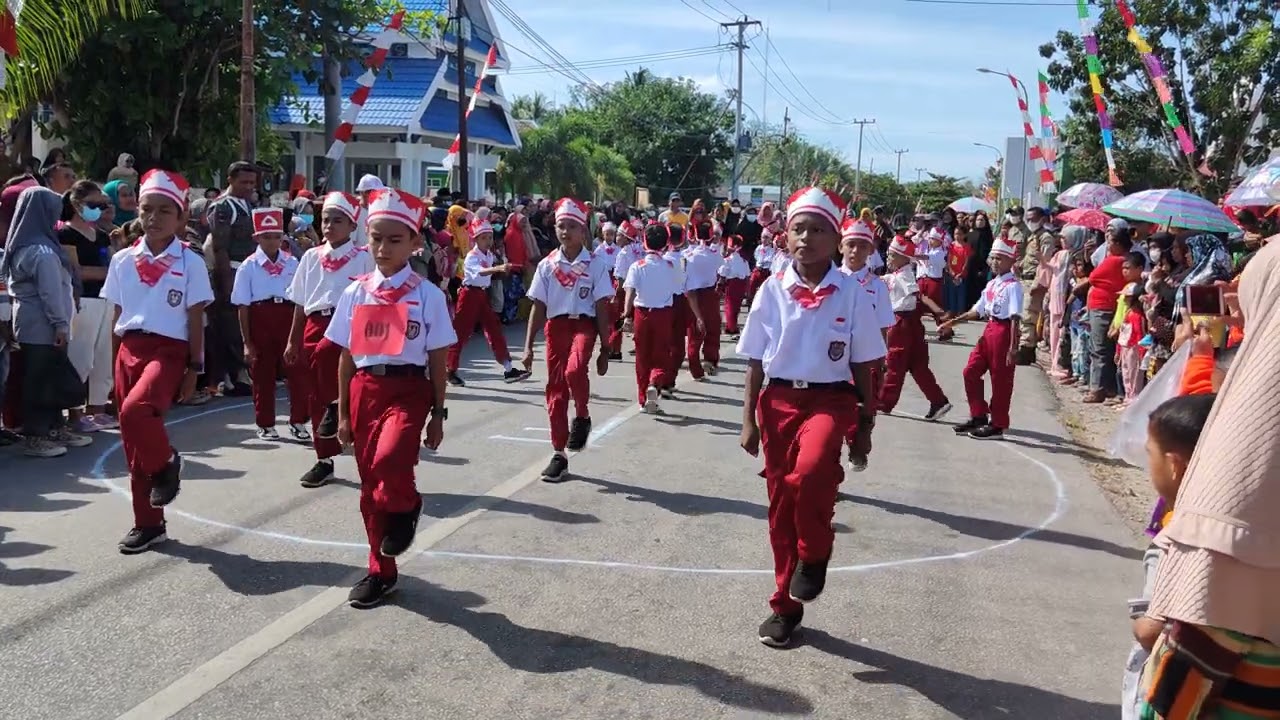 Gerak Jalan Indah 2023 "SDN 2 BUSOA PUTRA", Kec. Batauga, Kab. Buton Selatan