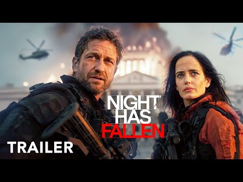 NIGHT HAS FALLEN - Trailer | Gerard Butler, Eva Green | 2025 Movies Trailers