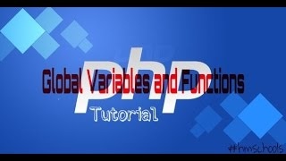Anfänger PHP Tutorial-33 Globale Variablen und Funktionen