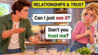 👉 English Conversation When There Is No Trust | Learn English Speaking Practice