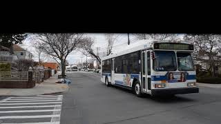Williams Avenue-bound Orion VII CNG (7670) B103 bus at Avenue M/East 99th Street