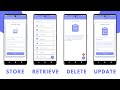 Store Retrieve Search Delete And Update Data Using Firebase Realtime Database In Android Studio