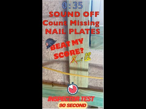 Beat My Score? 90-Second Nail Plate Challenge 🔍 Inspector Speed Test #shorts