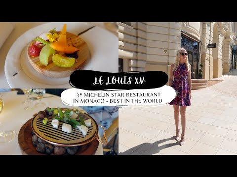 Le Louis XV Restaurant Monaco | 3 Michelin Star | BEST RESTAURANT IN THE WORLD