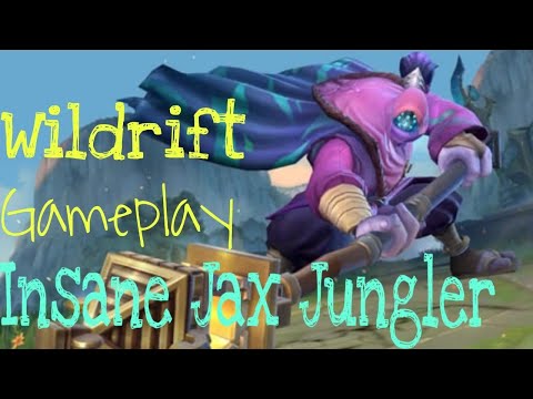 Wildrift: Insane Jax, Great champion for Jungle