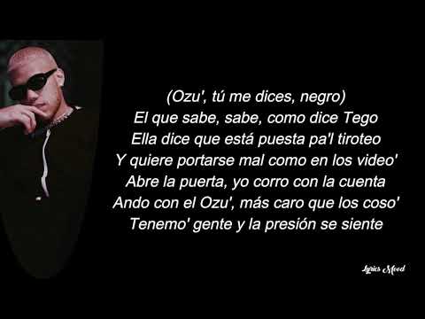 Jhay Cortez, Ozuna - Easy Remix LETRA