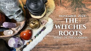 The Witches Roots  November Unboxing - Vessel of the Goddess
