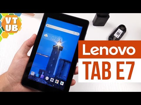 Lenovo Tab E7 Распаковка | Комплектация | Первое впечатление