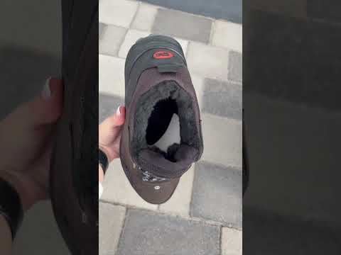 Ботинки зимние Merrell мужские кожаные спортивные кроссовки мерелл с мехом - фото 1 - id-p2764401528