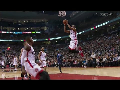 Raptors Highlights: Wright to DeRozan Alley-Oop - March 13, 2017