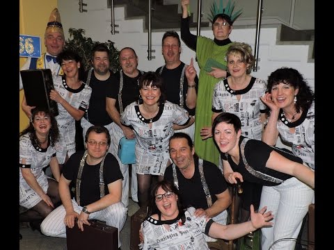 LKC Lübbenau Hupfdohlen &Männertanzdohlen Showtanz 2015-Ich war noch niemals in New York