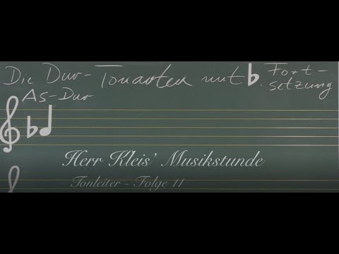 Musikstunde mit Herrn Kleis: Tonleiter Folge 11: AS-Dur