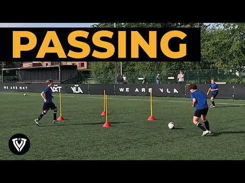 Passing Drill | Football Exercises - Soccer Drills | U11 - U12 - U13 - U14