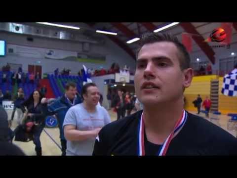 Pieter Grimmelius na Bekerfinale FC Eindhoven - FC Marlene