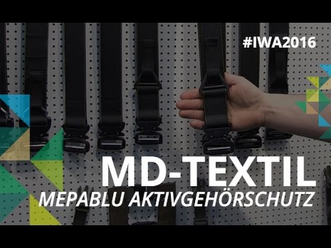 IWA 2016 // MD TEXTIL - MISC. & MEPABLU AKTIVGEHÖRSCHUTZ