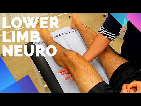 Lower Limb Neurological Examination - OSCE Exam Demonstration