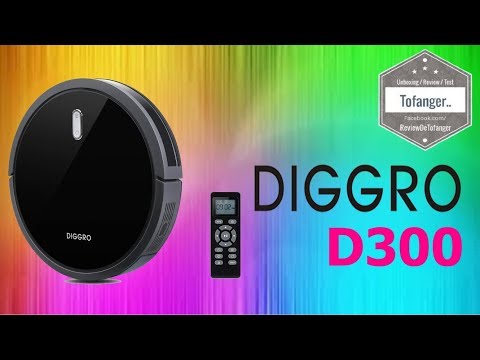 Diggro D300: Robot vacuum cleaner interesting