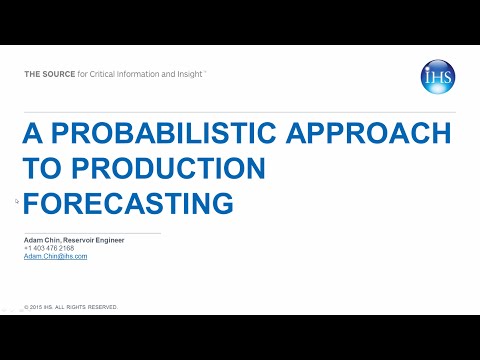 A Probabilistic Approach to Production Forecasting