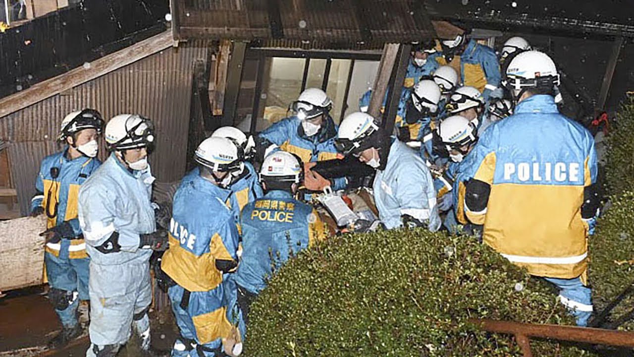 Woman in her 90s rescued 124 hours after Japan's deadly earthquake