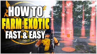 HOW TO FARM EXOTICS in The Division 2 - Exotic Caches, Best Farming Method, Target Loot Farm...