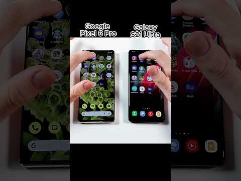 Google Pixel 6 Pro vs Galaxy S21 Ultra Speed Test!