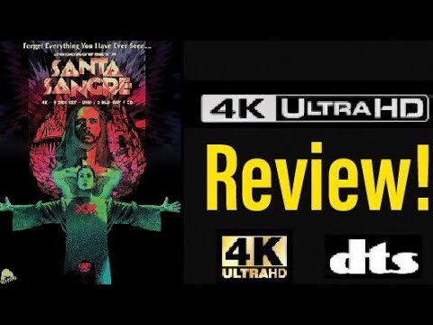 Santa Sangre (1989) 4K UHD Blu-ray Unboxing & Review!